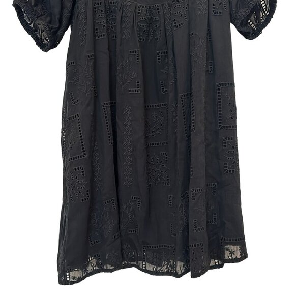 Johnny Was Ella Mini Dress Black Size Small - Picture 9 of 13